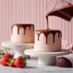 Covered Strawberry Mini Cakes Recipe