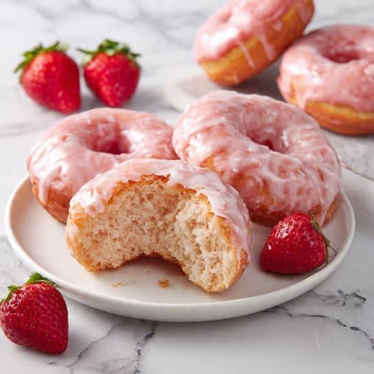 Strawberry Donuts Recipe