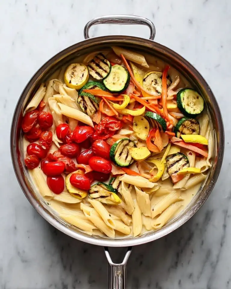 Pasta Primavera with Sun-Dried and Cherry Tomatoes Recipe