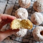 Discard Powdered Sugar Donuts Recipe