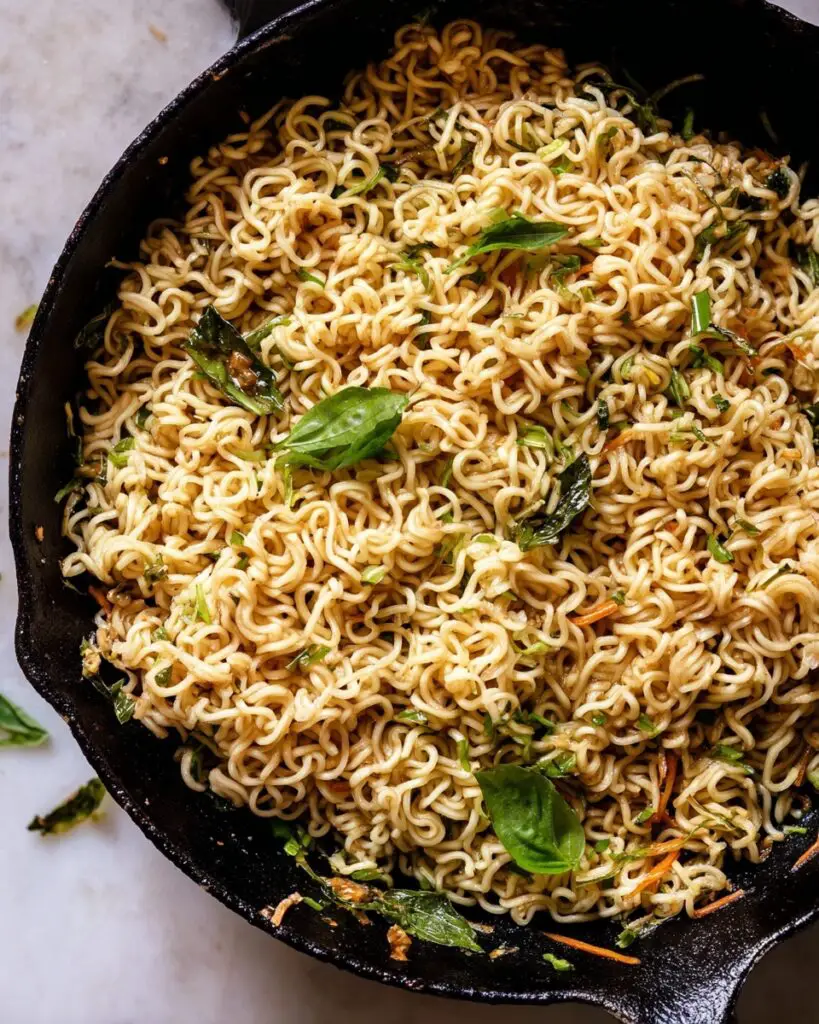 Butter Ramen Noodles Recipe