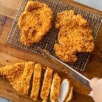 Caesar Salad with Homemade Croutons and Crispy Chicken Recipe