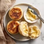 Skillet-Perfect English Muffins with Sourdough Discard Recipe
