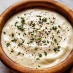 Creamy Garlic Parmesan Sauce for Pizza Recipe