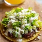 Caesar Smashed Chicken Tacos Recipe
