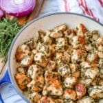 Homemade Ranch Seasoned Chicken Bites Recipe