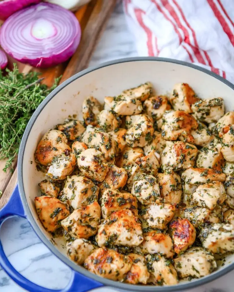 Homemade Ranch Seasoned Chicken Bites Recipe