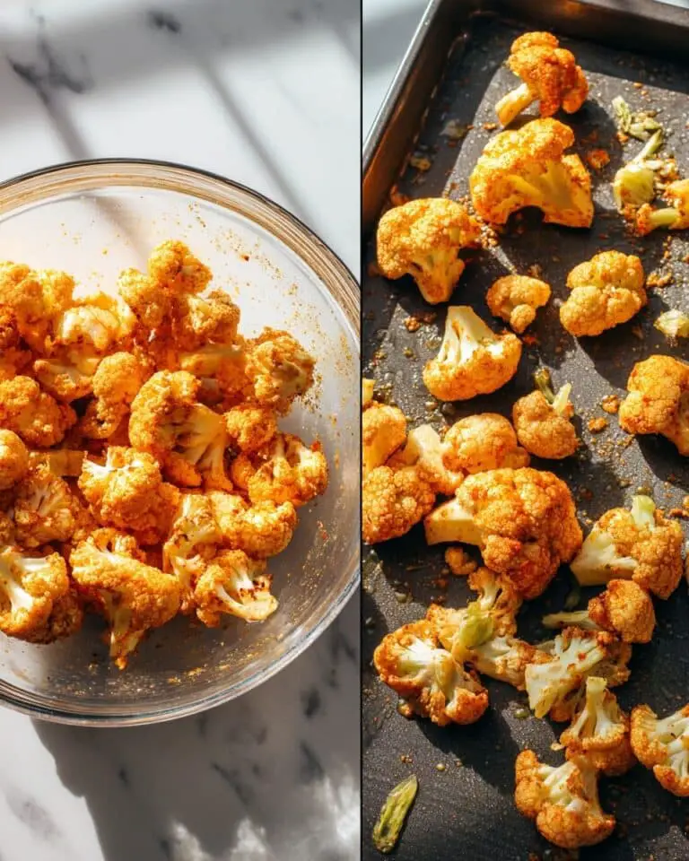 Parmesan Roasted Cauliflower Recipe