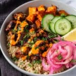 Harissa Chicken Bowls Recipe