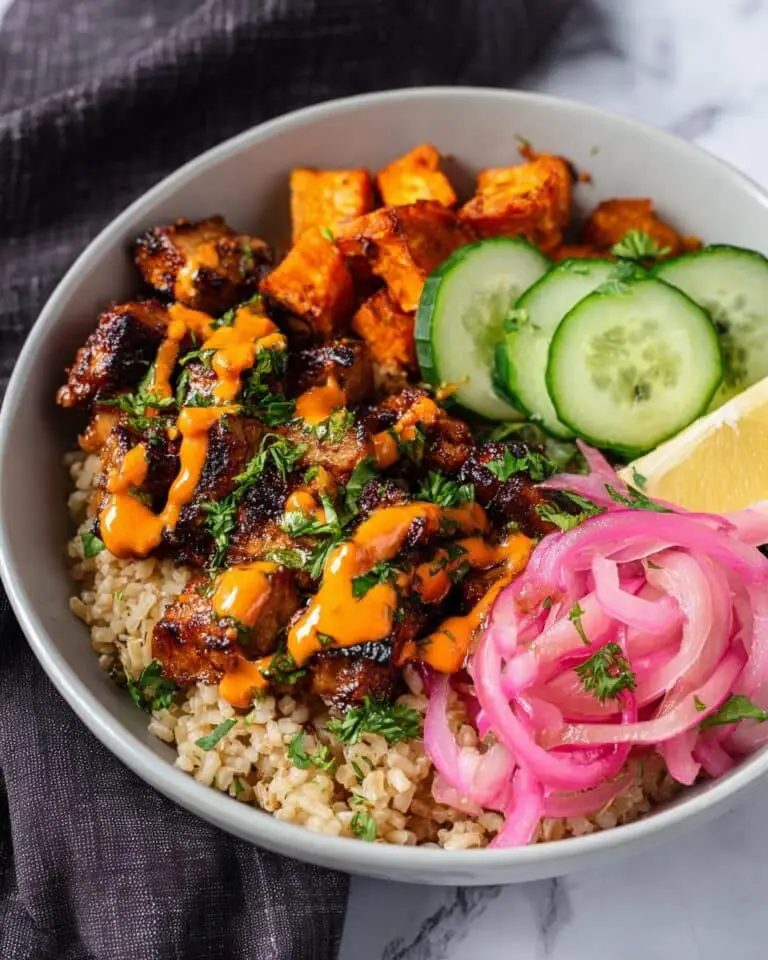 Harissa Chicken Bowls Recipe