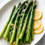 Honey Garlic Roasted Asparagus Recipe