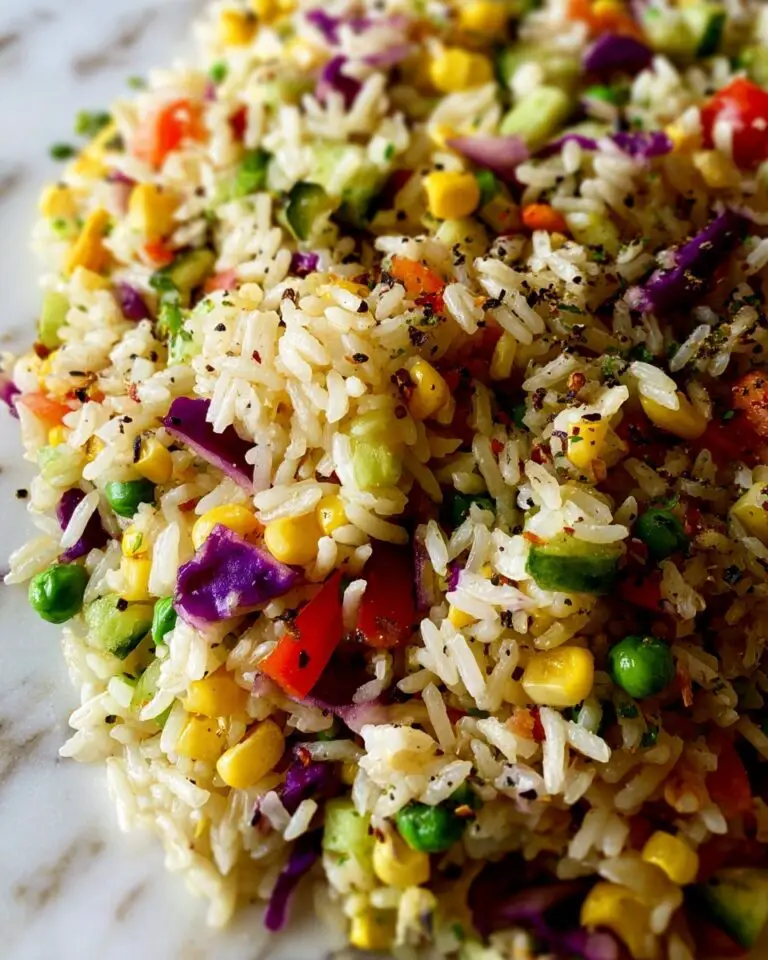 Rainbow Orzo Salad Recipe