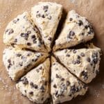Chocolate Sourdough Discard Scones Recipe