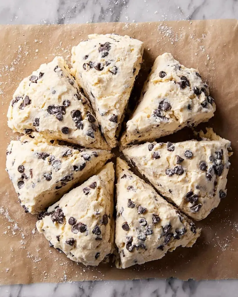 Chocolate Sourdough Discard Scones Recipe