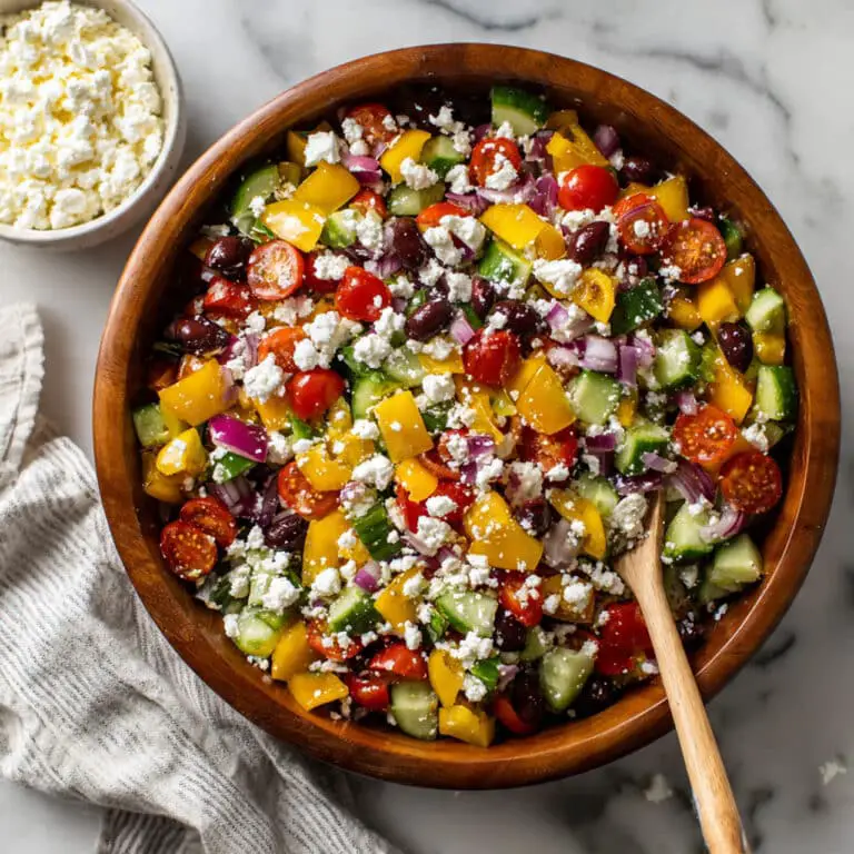 Salad with Zesty Vinaigrette Recipe