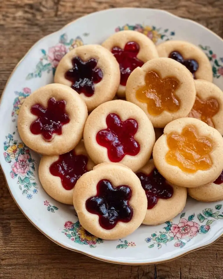 Thumbprint Cookies with Fruit Jam Recipe