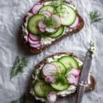 Herbed Feta Spread Toast Recipe