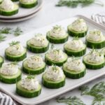 Cream Cheese and Dill Cucumber Canapés Recipe