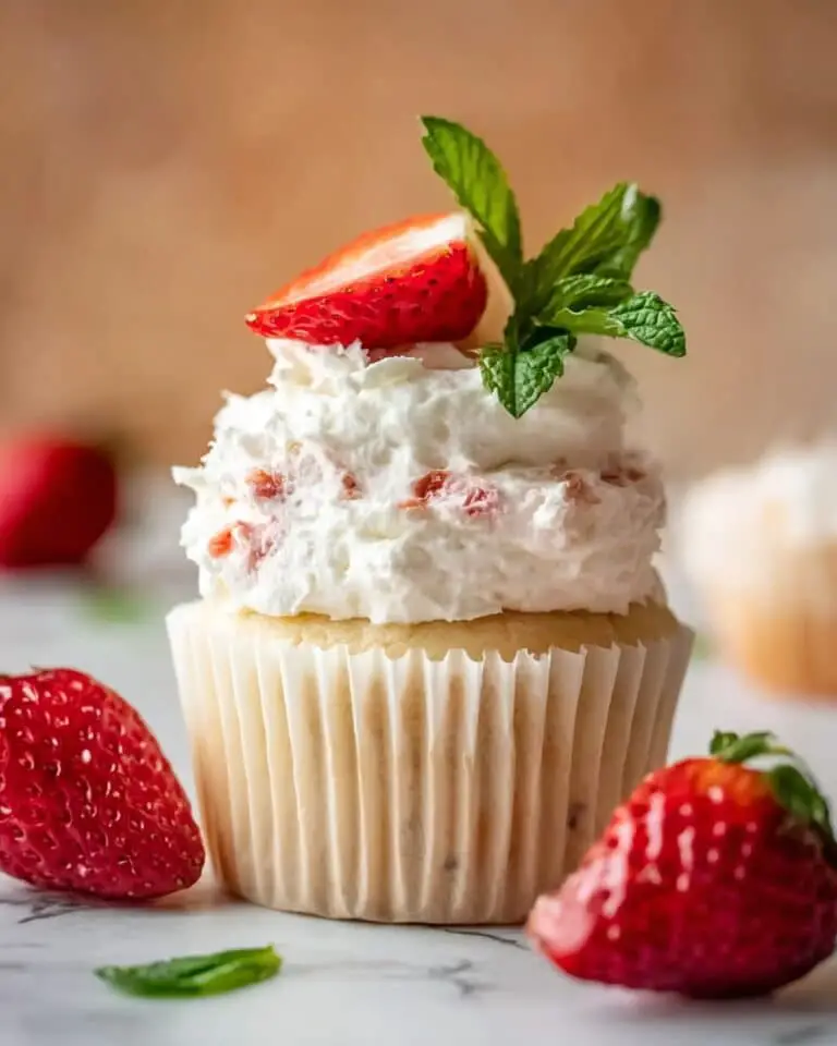 Strawberry Shortcake Cupcakes Recipe