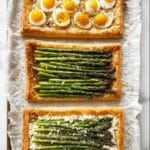 Egg and Feta Asparagus Tart Recipe