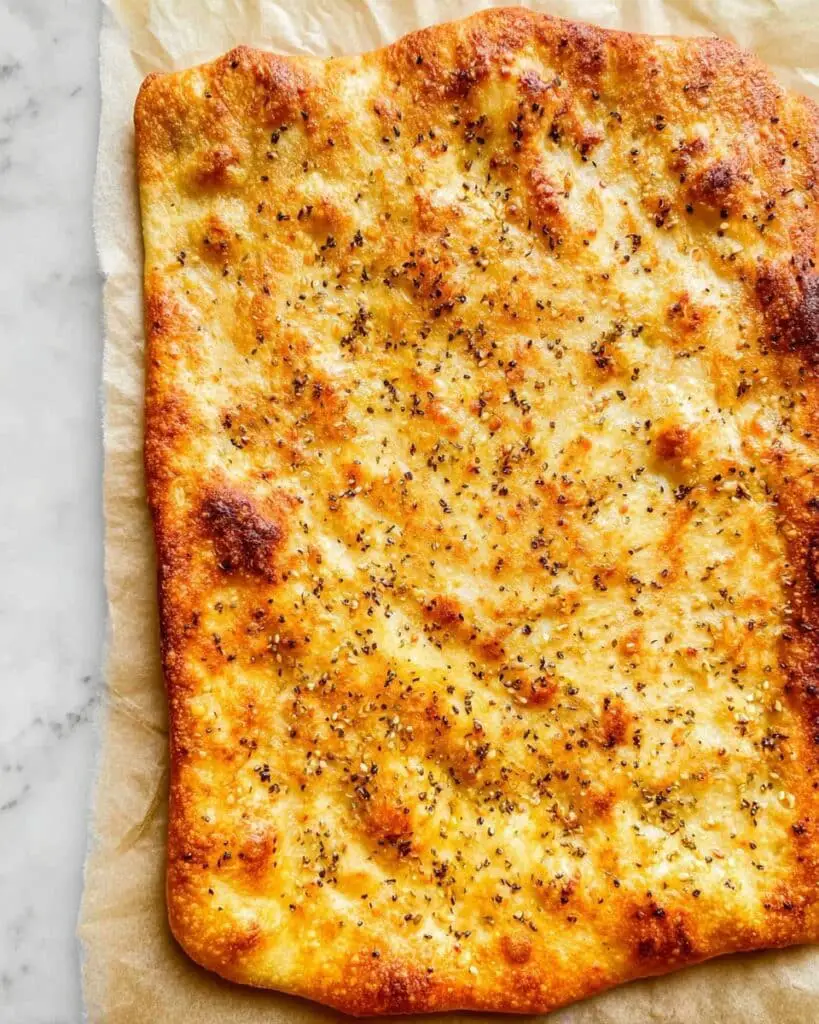 Healthy Cottage Cheese Flatbread Recipe