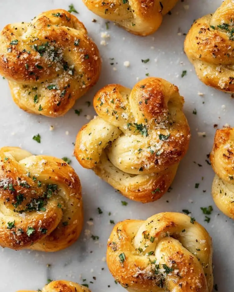 Homemade Garlic Knots Recipe