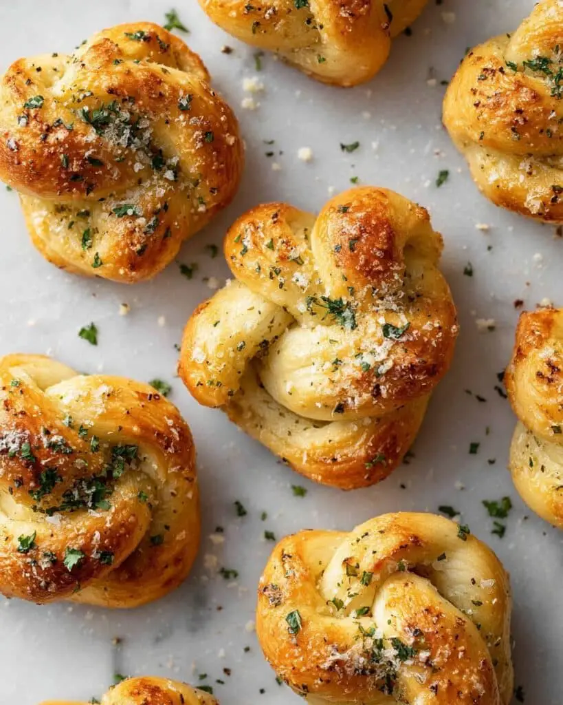 Homemade Garlic Knots Recipe