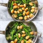 Brown Butter Sage Gnocchi with Baby Broccoli Recipe