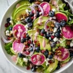 Pistachio Spring Salad with Pomegranate Dressing Recipe