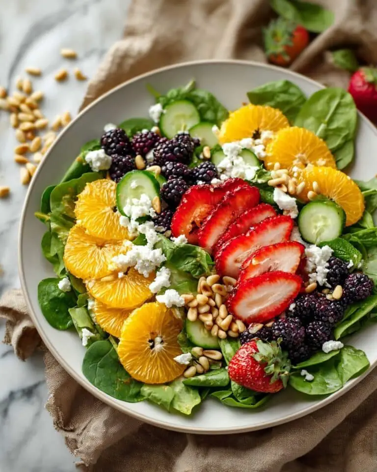 Citrus Strawberry Salad with Feta and Toasted Nuts Recipe