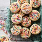 Drop Style Sprinkle Sugar Cookies Recipe