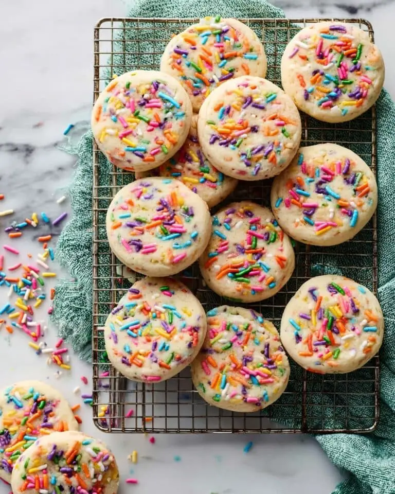 Drop Style Sprinkle Sugar Cookies Recipe