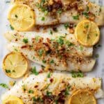 Baked Lemon Garlic Tilapia Recipe