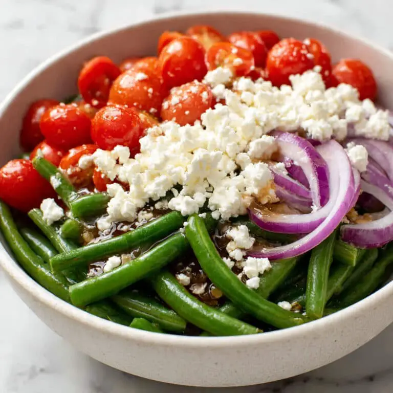 Green Bean, Cherry Tomato, and Feta Salad Recipe