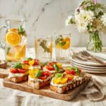 Hummus Toast With Tomatoes, Feta, and Za'atar Recipe