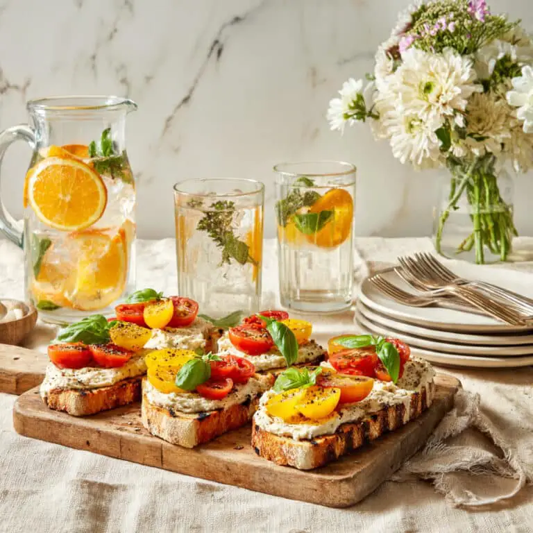 Hummus Toast With Tomatoes, Feta, and Za’atar Recipe