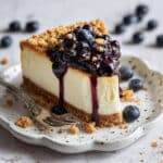 Blueberry Crumble Cheesecake Recipe
