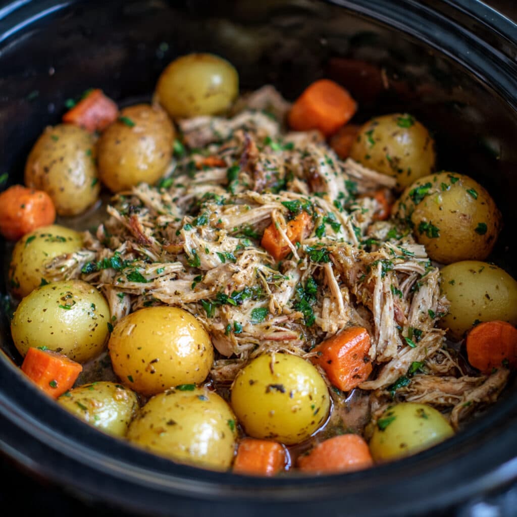 Butter Chicken and Veggies Slow Cooker Meal Recipe