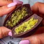 Chocolate Hearts with Pistachio and Kataifi Filling Recipe