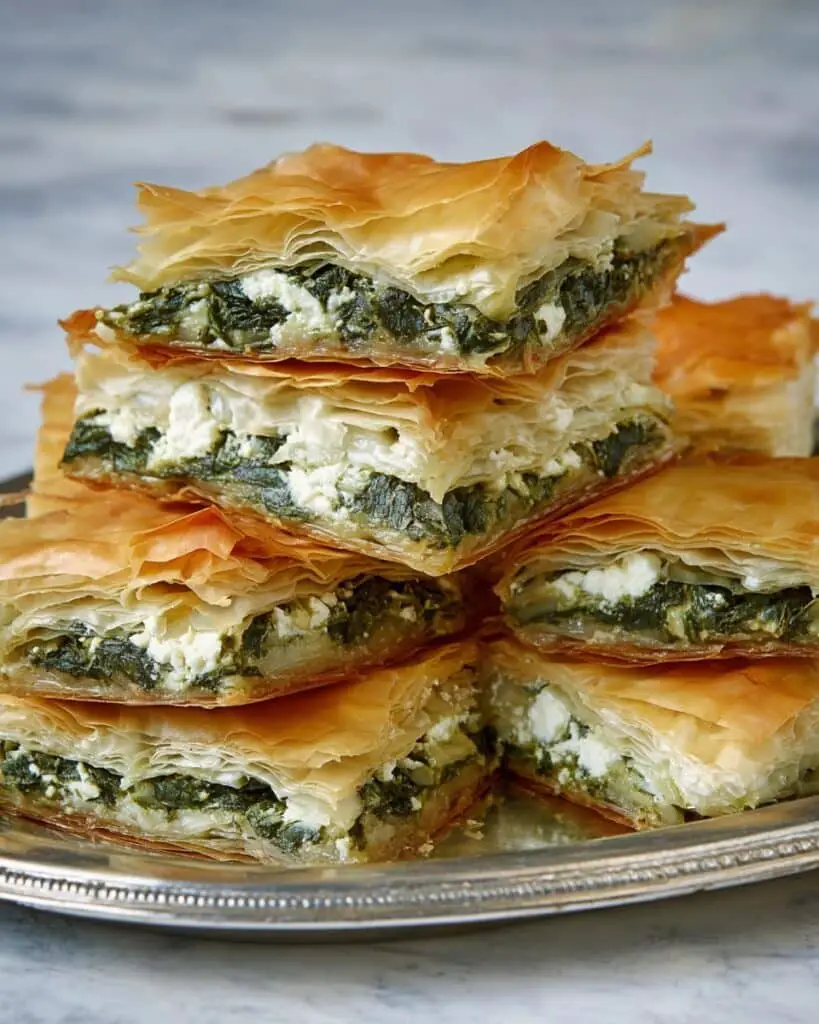 Spinach and Feta Pie – Spanakopita Recipe