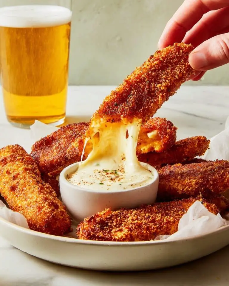 Nashville Hot Mozzarella Sticks Recipe