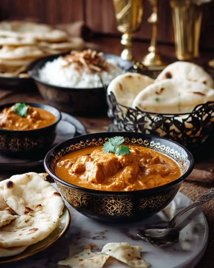 Creamy Butter Chicken Curry with Basmati Rice Recipe
