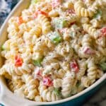 Corn Pasta Salad with Cotija, Cilantro, and Lime Recipe