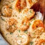 Garlic Creamy Shrimp Skillet Recipe
