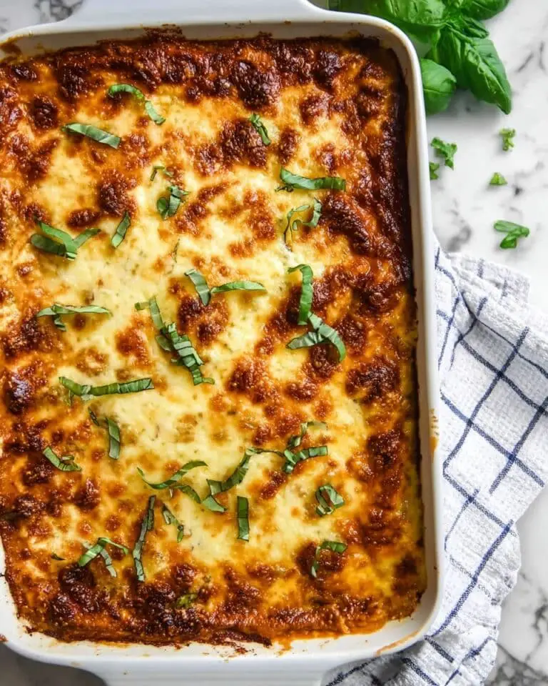 Classic Beef Lasagna with Rich Tomato Ragu and Cheese Sauce Recipe