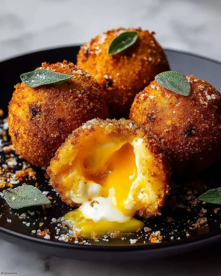 Sweet Potato Croquettes with Burrata Dip & Pistachio Crunch Recipe