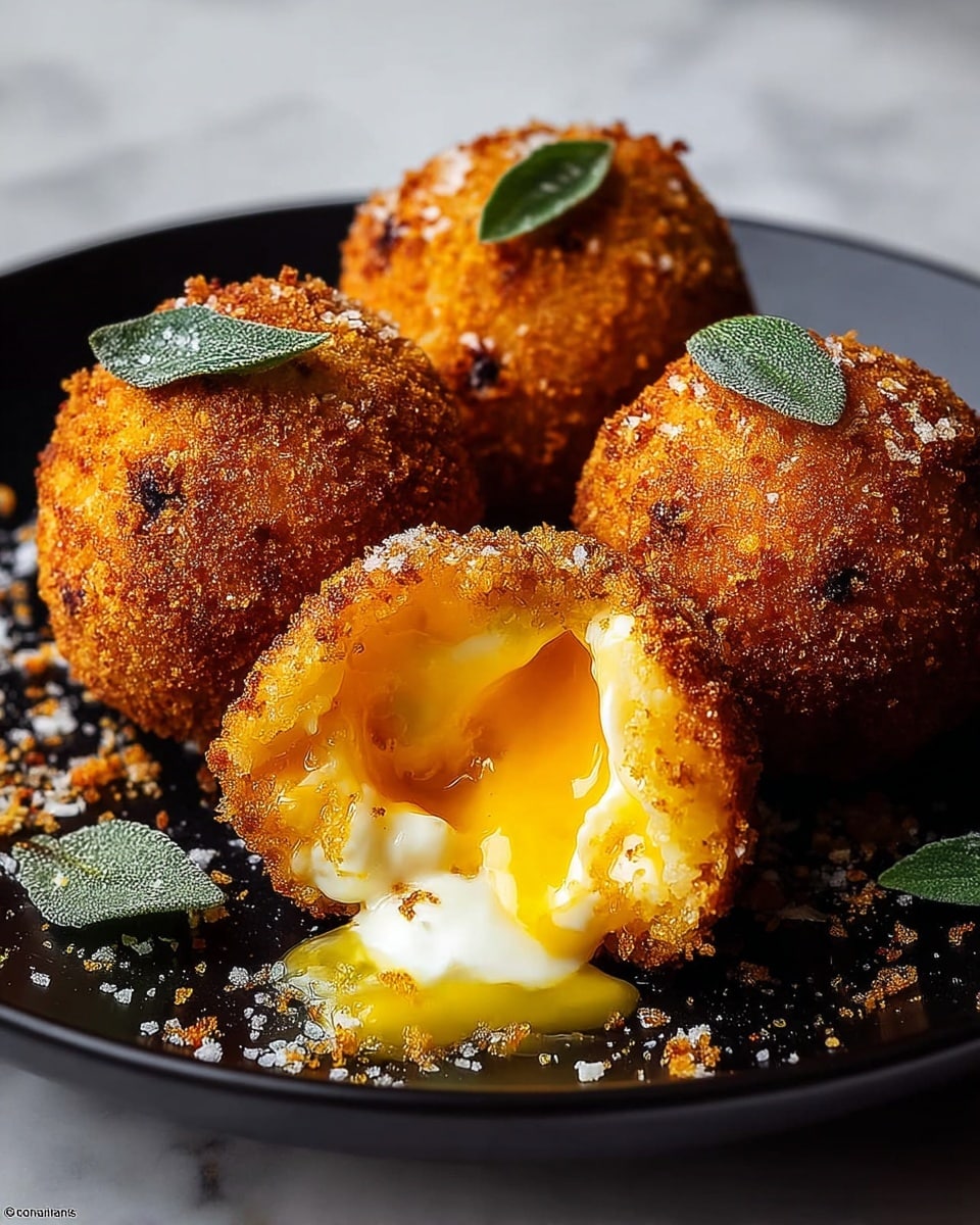 Sweet Potato Croquettes with Burrata Dip & Pistachio Crunch Recipe